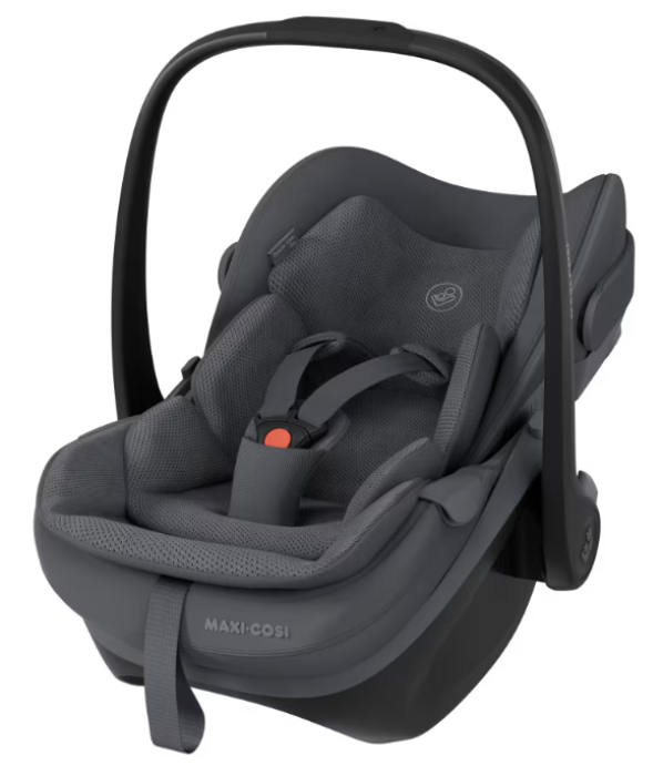 Maxi-Cosi Pebble 360 Pro Select Babyschale in der Farbe Moon Graphite – erhältlich bei Baby-Land Crimmitschau nahe Chemnitz und Gera.